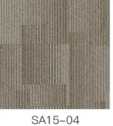 High low loop jacquard carpet tile
