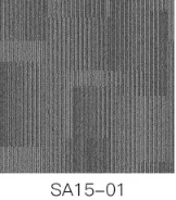 High low loop jacquard carpet tile