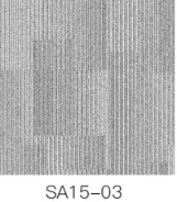 High low loop jacquard carpet tile