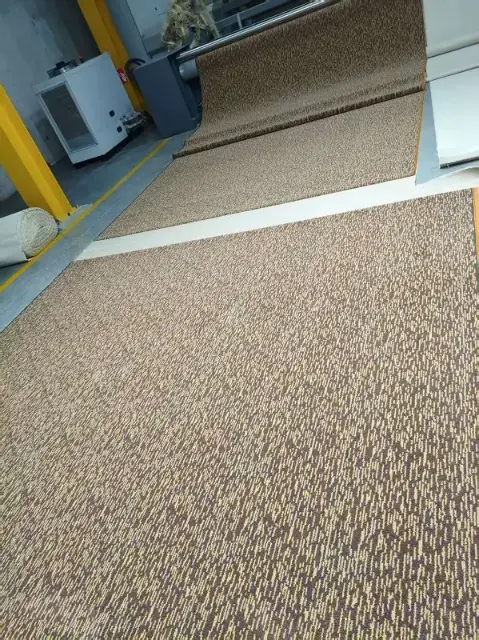 Quality inspection of Air India’s bespoke 12,000 sqm cabin carpeting